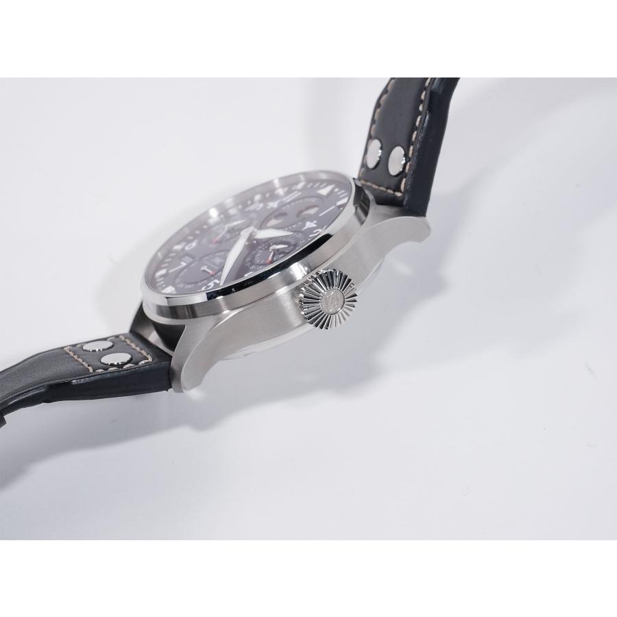 IWC ビッグ パイロットウォッチ パーペチュアルカレンダー Ref.IW503605 ステンレススチール ブルー文字盤 | IWC SCHAFFHAUSEN | 03