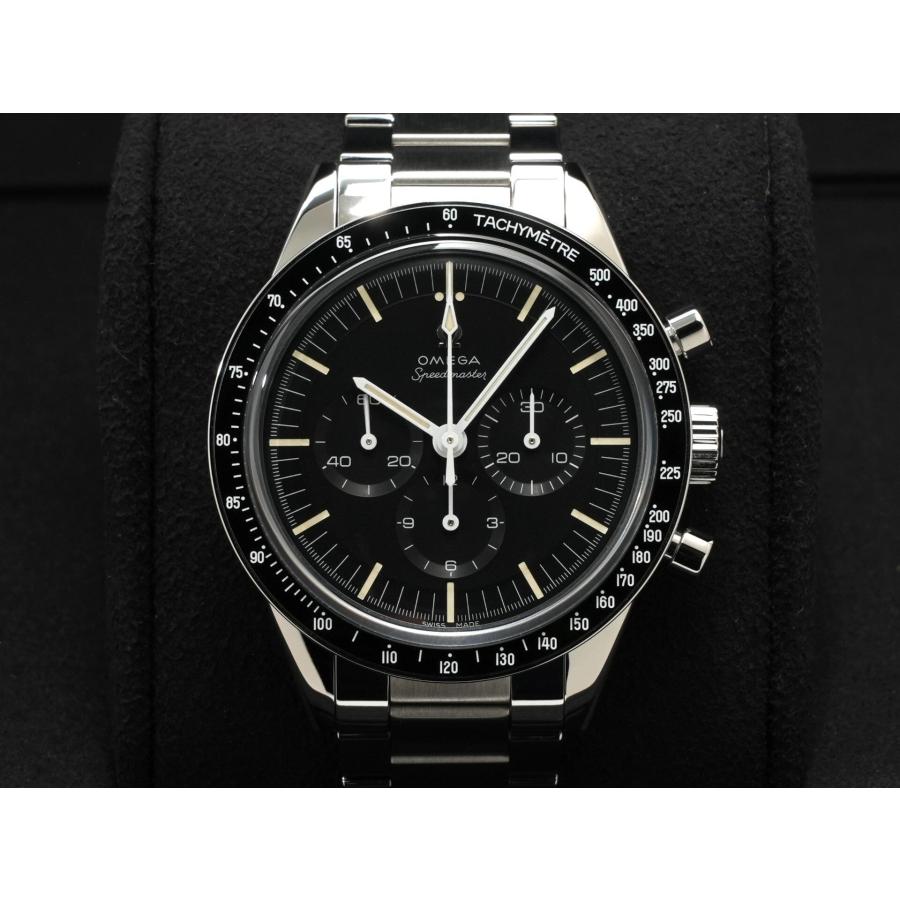 オメガ スピードマスター キャリバー321 クロノグラフ 39.7MM Ref.311.30.40.30.01.001 SS ブラック文字盤 | OMEGA | 01