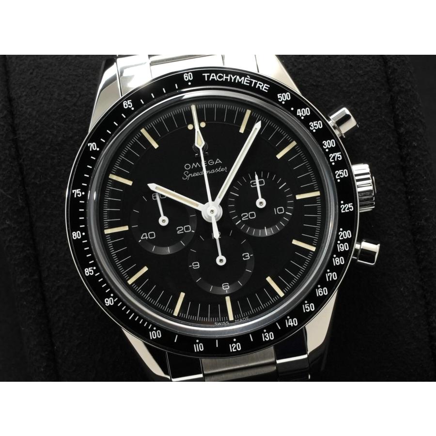 オメガ スピードマスター キャリバー321 クロノグラフ 39.7MM Ref.311.30.40.30.01.001 SS ブラック文字盤 | OMEGA | 02