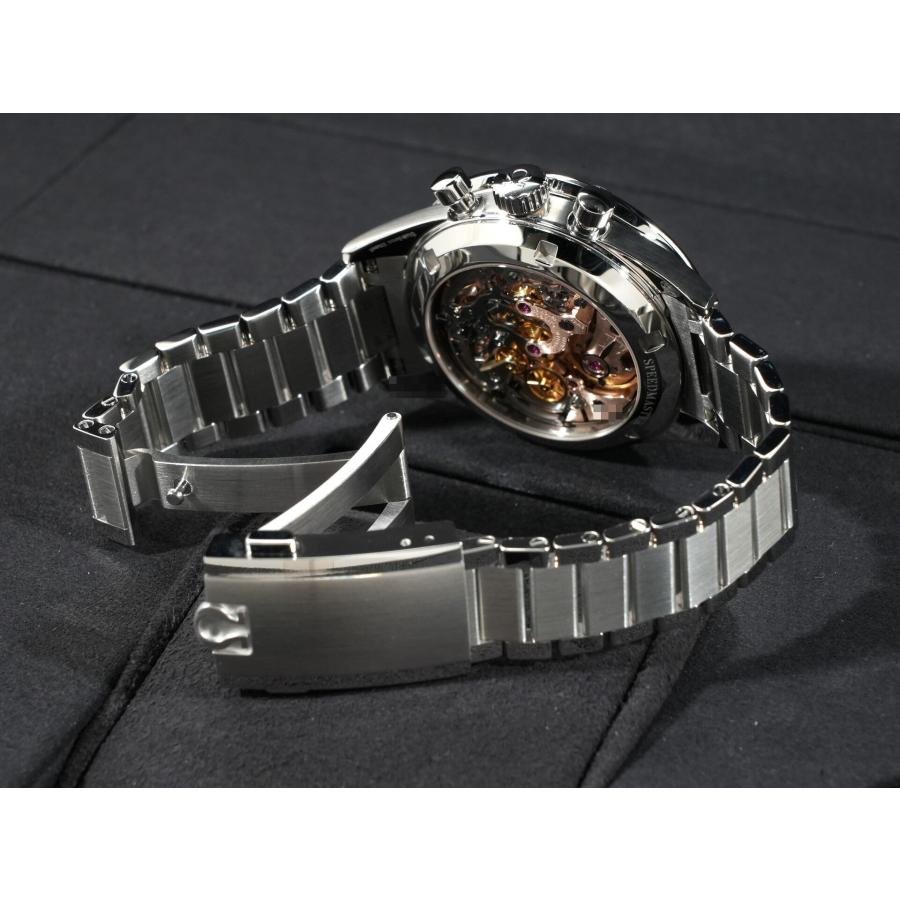 オメガ スピードマスター キャリバー321 クロノグラフ 39.7MM Ref.311.30.40.30.01.001 SS ブラック文字盤 | OMEGA | 07