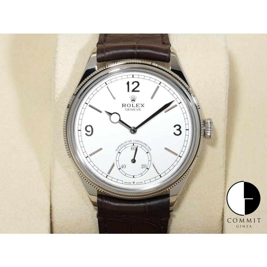 ロレックス 1908 Ref.52509 ホワイトゴールド ホワイト文字盤 革ベルト | ROLEX