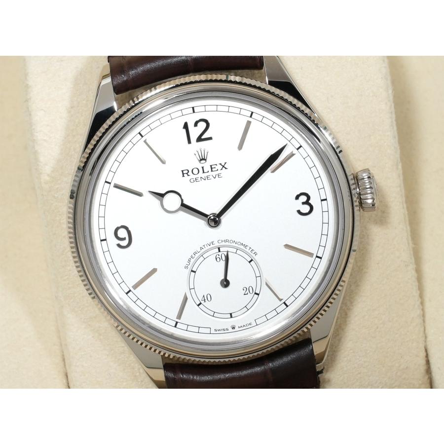 ロレックス 1908 Ref.52509 ホワイトゴールド ホワイト文字盤 革ベルト | ROLEX | 02