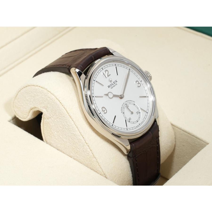 ロレックス 1908 Ref.52509 ホワイトゴールド ホワイト文字盤 革ベルト | ROLEX | 04
