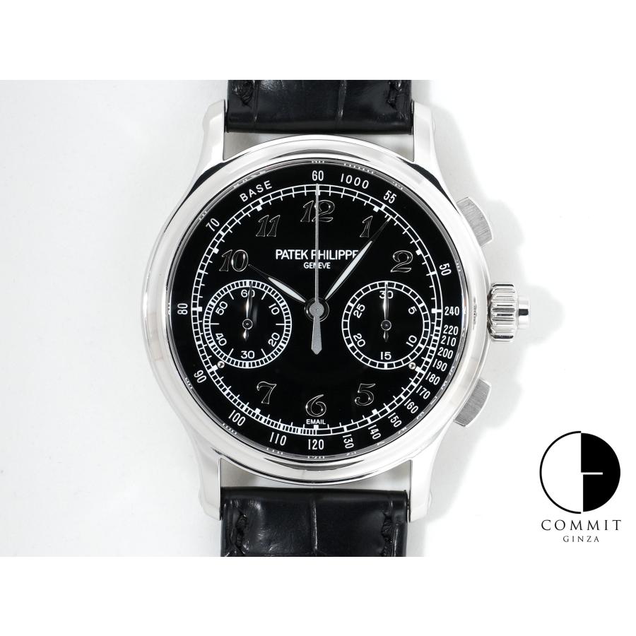 パテックフィリップ スプリットセコンド クロノグラフ Ref.5370P-001 プラチナ ブラック エナメル文字盤 | PATEK PHILIPPE
