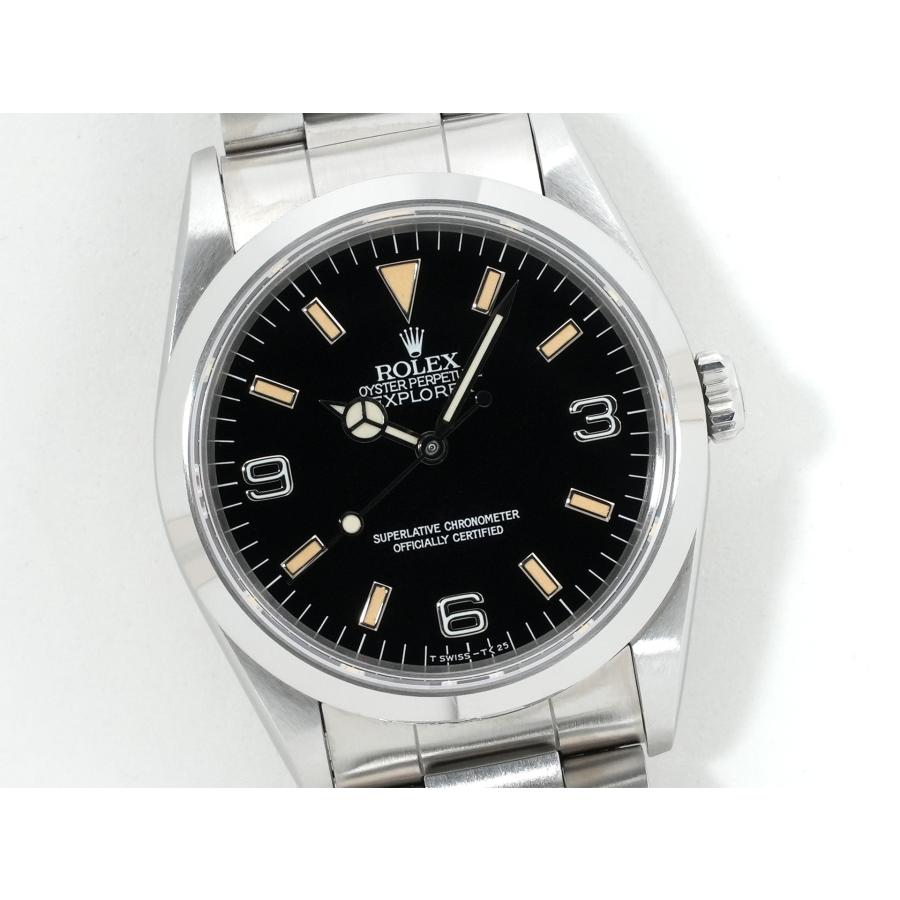 ロレックス エクスプローラーI Ref.14270 ステンレススチール ブラック文字盤 オイスターブレスレット | エクスプローラー（ROLEX） | 02