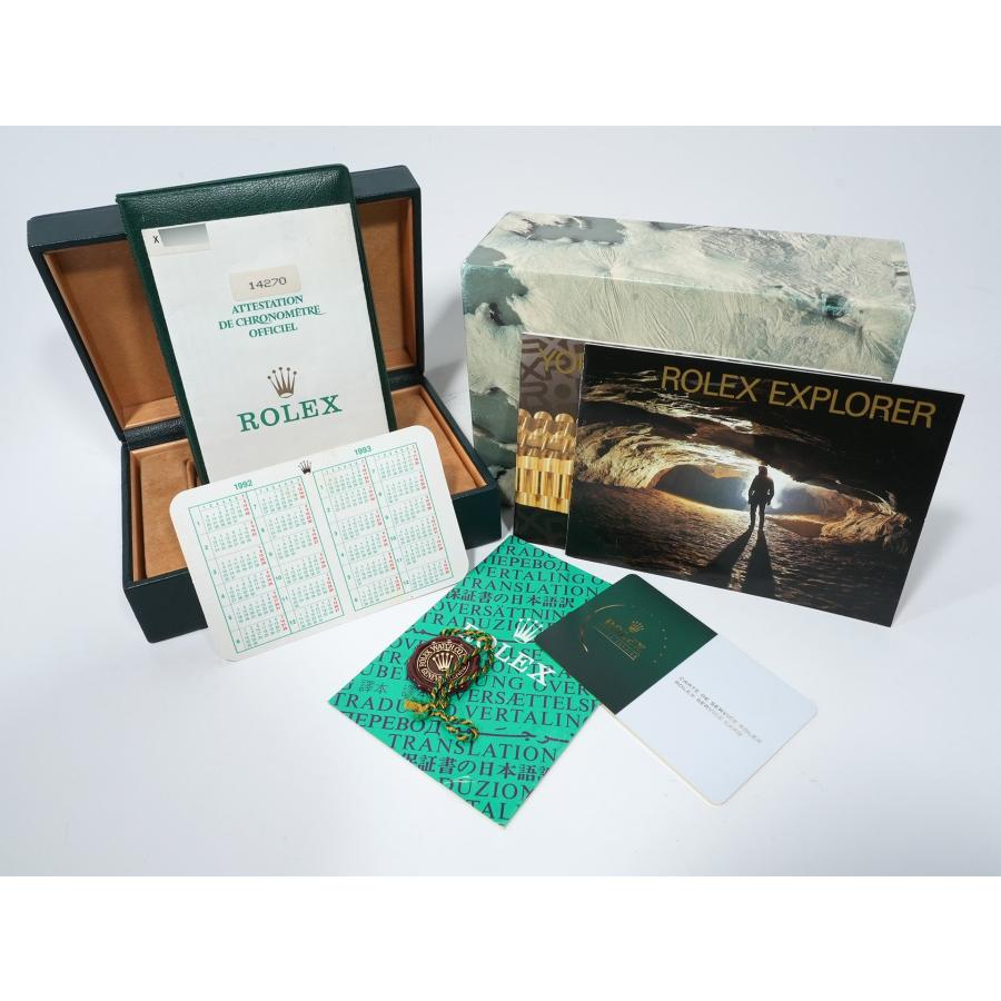 ロレックス エクスプローラーI Ref.14270 ステンレススチール ブラック文字盤 オイスターブレスレット | エクスプローラー（ROLEX） | 09