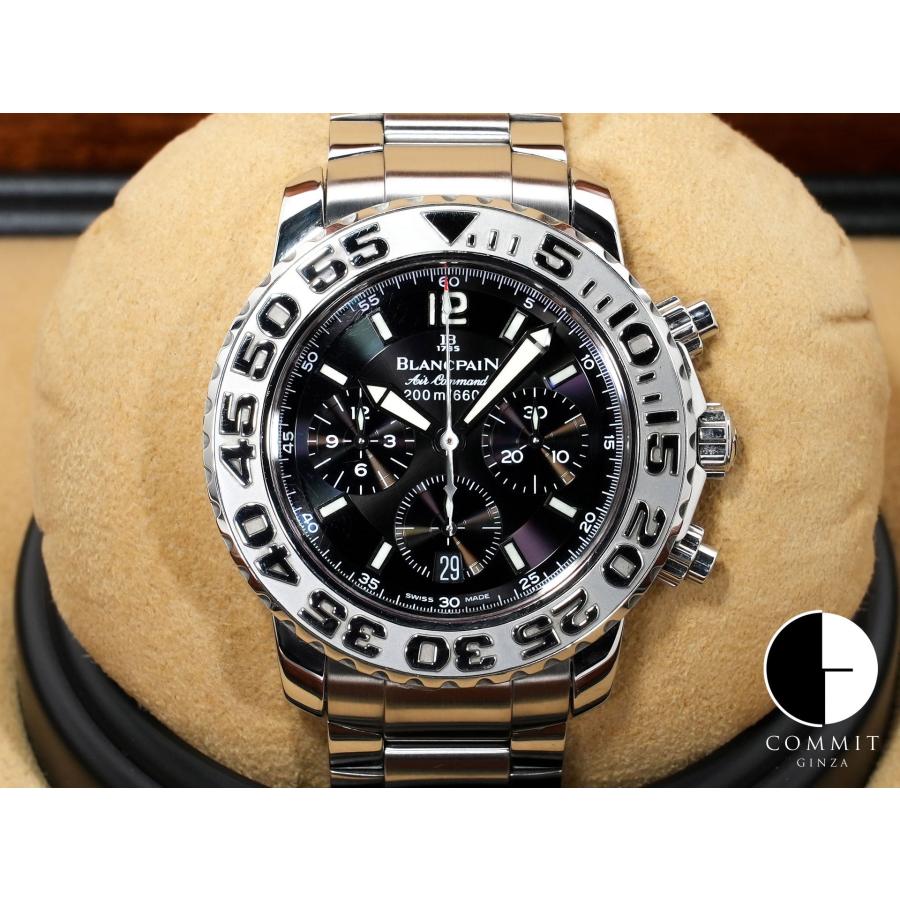 ブランパン トリロジー エアコマンド Ref.2285F-1130-71 ステンレススチール ブラック文字盤 | BLANCPAIN