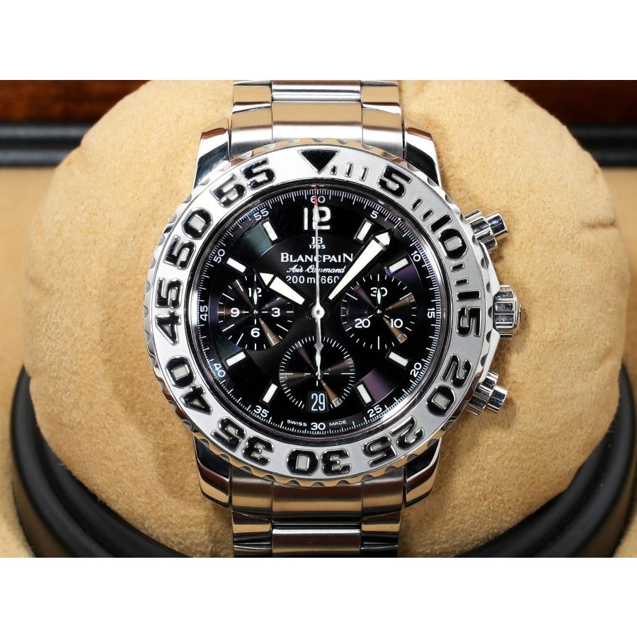 ブランパン トリロジー エアコマンド Ref.2285F-1130-71 ステンレススチール ブラック文字盤 | BLANCPAIN | 01