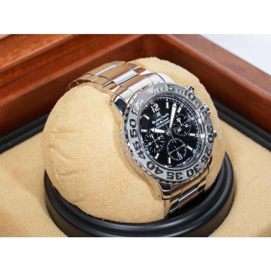 ブランパン トリロジー エアコマンド Ref.2285F-1130-71 ステンレススチール ブラック文字盤 | BLANCPAIN | 04
