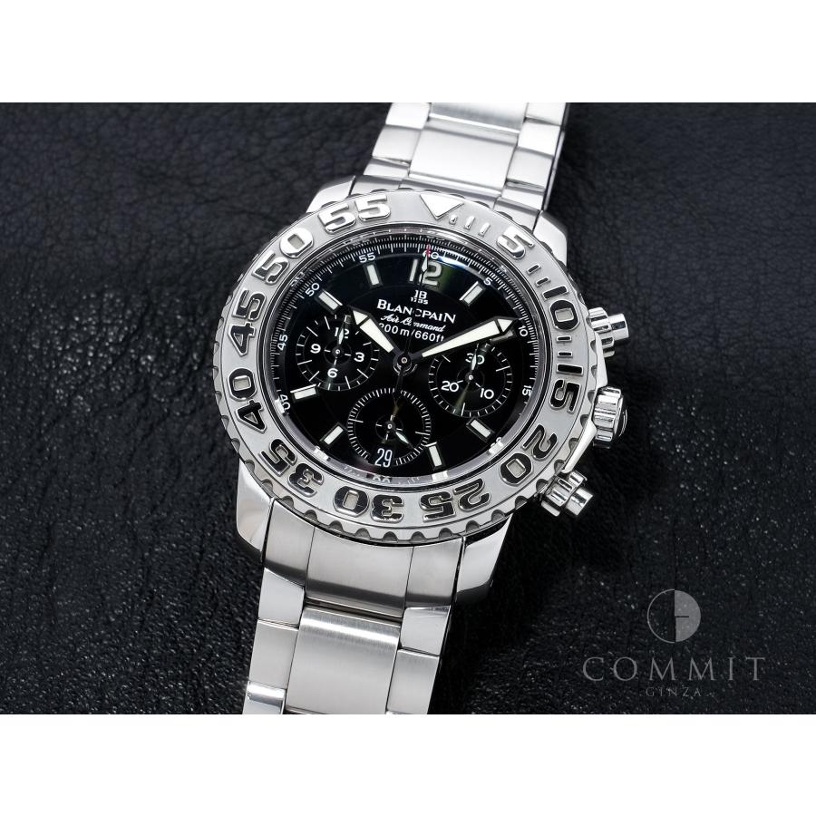 ブランパン トリロジー エアコマンド Ref.2285F-1130-71 ステンレススチール ブラック文字盤 | BLANCPAIN | 09