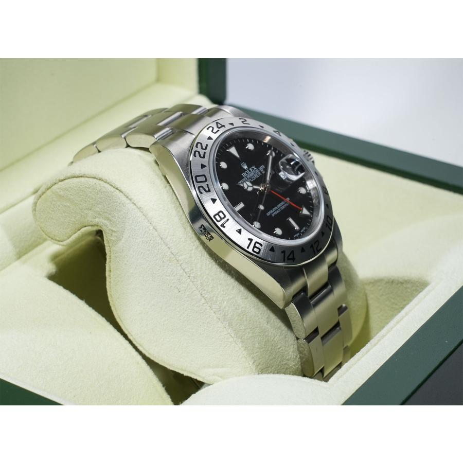 ロレックス エクスプローラーII Ref.16570 ステンレススチール ブラック文字盤 オイスターブレスレット | エクスプローラーII | 04