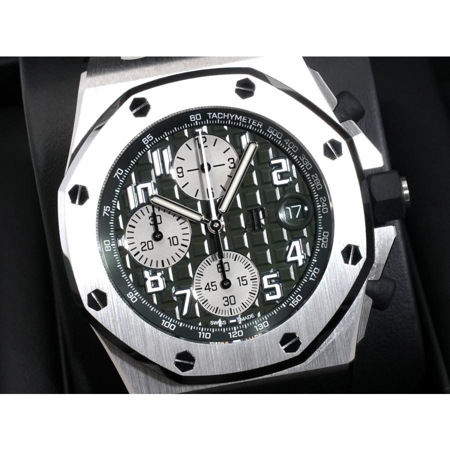 オーデマピゲ ロイヤルオーク オフショア クロノグラフ Ref.26238TI.OO.A056CA.01 TI カーキ文字盤 | AUDEMARS PIGUET | 02