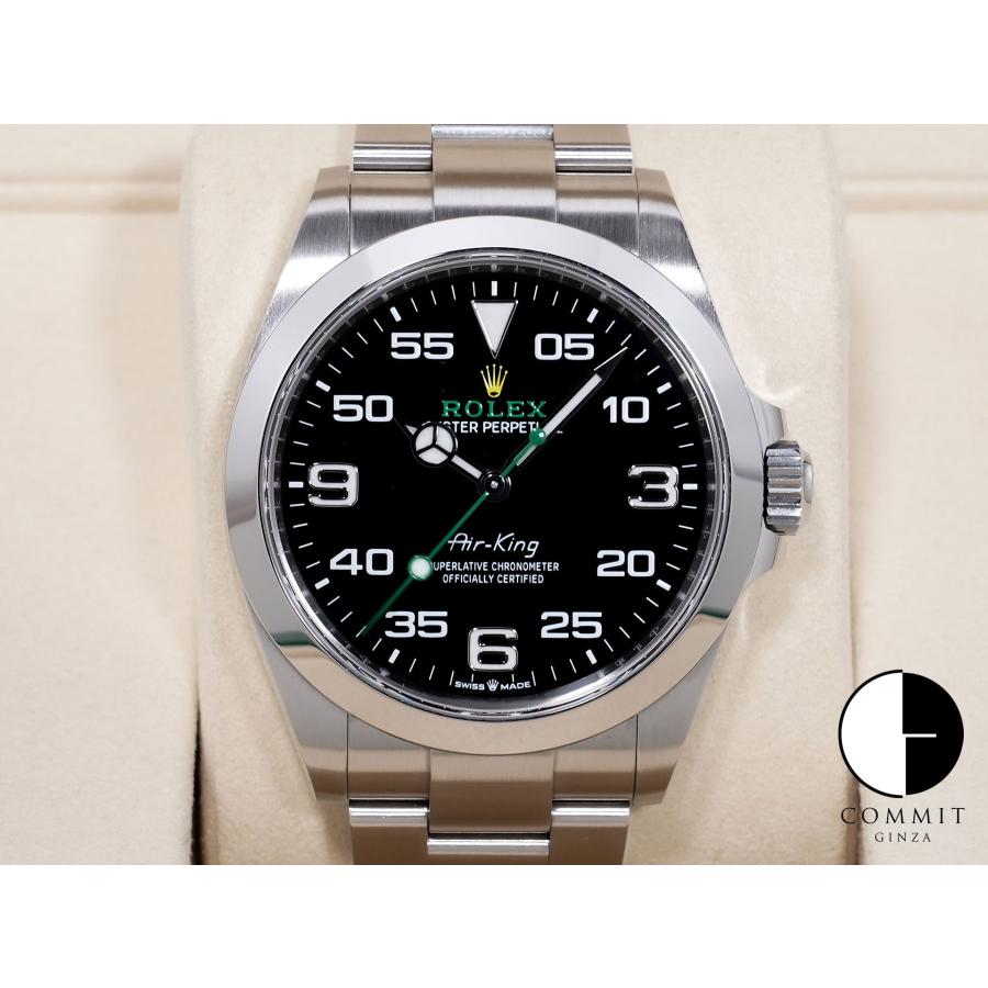 ロレックス エアキング Ref.126900 SS ブラック文字盤 | エアキング