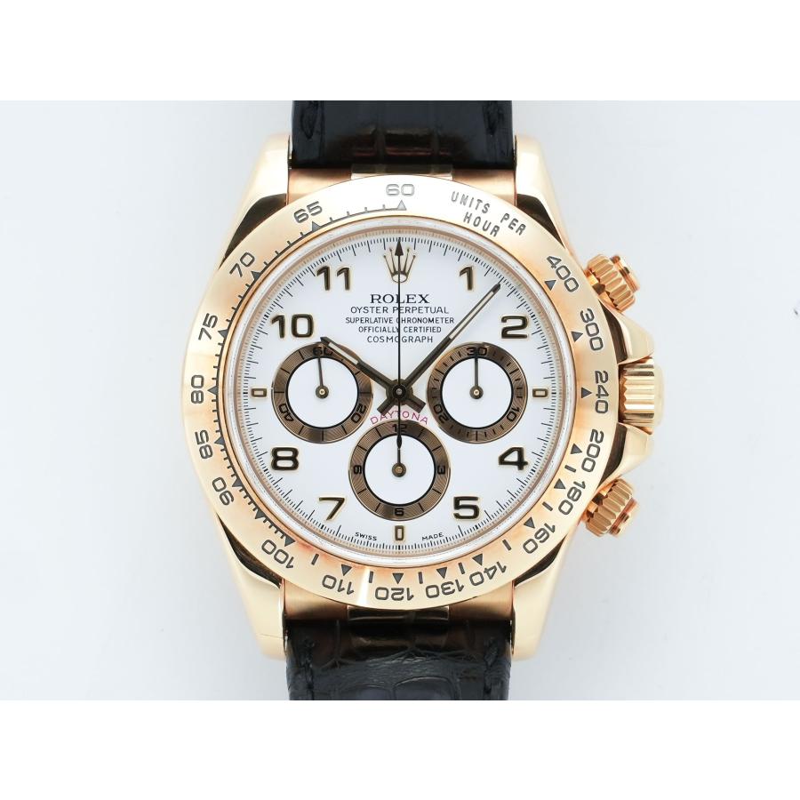 ロレックス デイトナ エルプリメロ Ref.16518 イエローゴールド ホワイト文字盤 | コスモグラフ デイトナ | 01