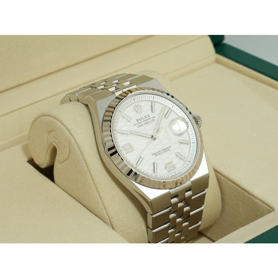 ロレックス ランドドゥエラー Ref.127334 SS/WG ホワイト文字盤 | ROLEX | 04