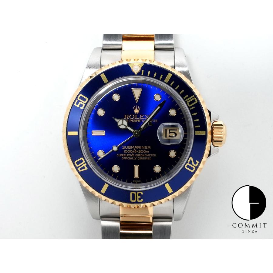 ロレックス サブマリーナー デイト Ref.16613 ステンレススチール/イエローゴールド ブルー文字盤 | サブマリーナー