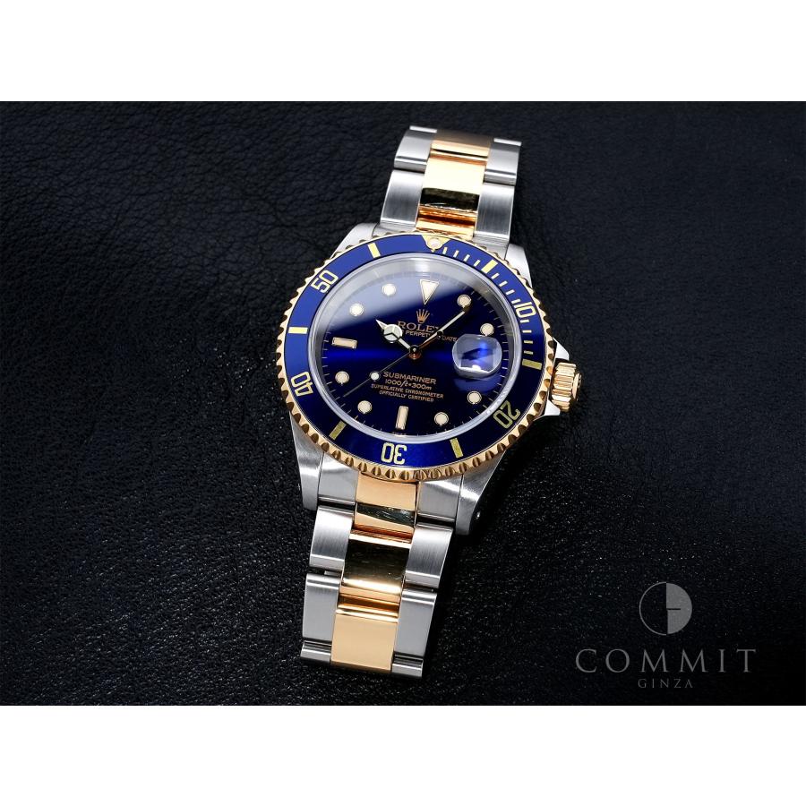 ロレックス サブマリーナー デイト Ref.16613 ステンレススチール/イエローゴールド ブルー文字盤 | サブマリーナー | 10