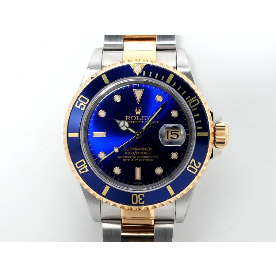 ロレックス サブマリーナー デイト Ref.16613 ステンレススチール/イエローゴールド ブルー文字盤 | サブマリーナー | 01