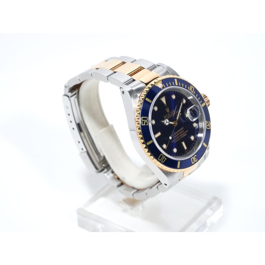 ロレックス サブマリーナー デイト Ref.16613 ステンレススチール/イエローゴールド ブルー文字盤 | サブマリーナー | 04