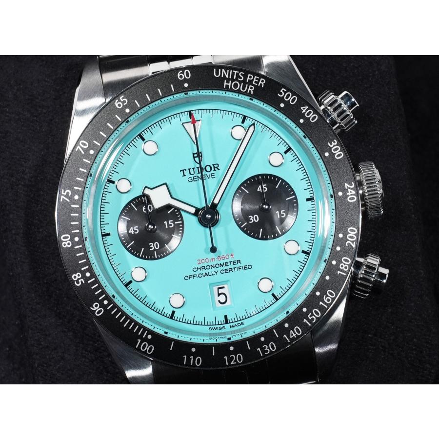 チューダー(チュードル) ブラックベイ クロノ Ref.79360N ステンレススチール フラミンゴブルー文字盤 | TUDOR | 02