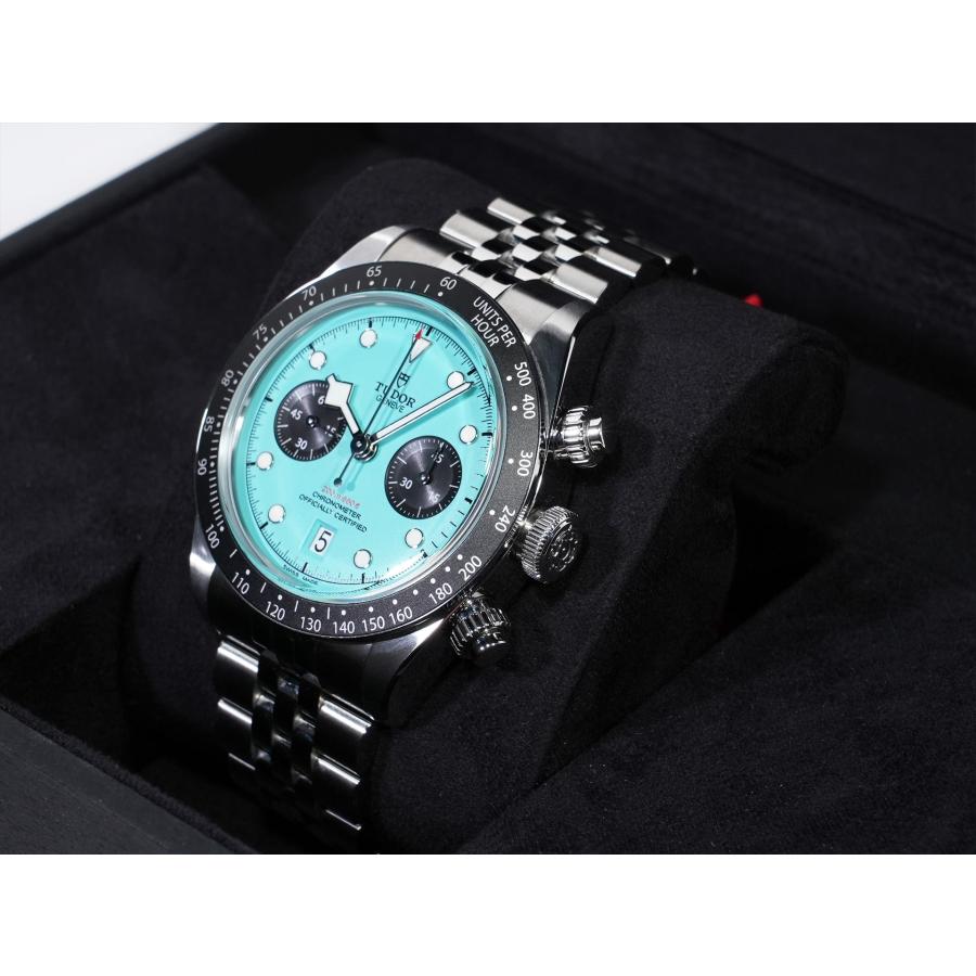 チューダー(チュードル) ブラックベイ クロノ Ref.79360N ステンレススチール フラミンゴブルー文字盤 | TUDOR | 03