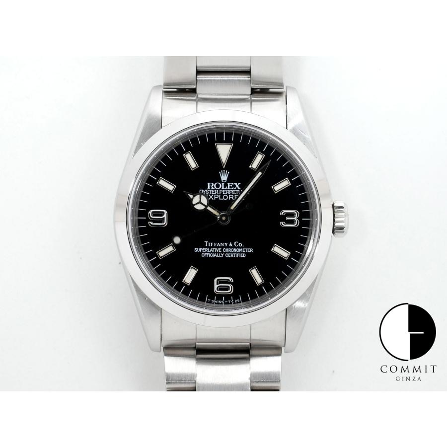 ロレックス エクスプローラーI Ref.14270 ステンレススチール ブラック文字盤 オイスターブレスレット | エクスプローラー（ROLEX）