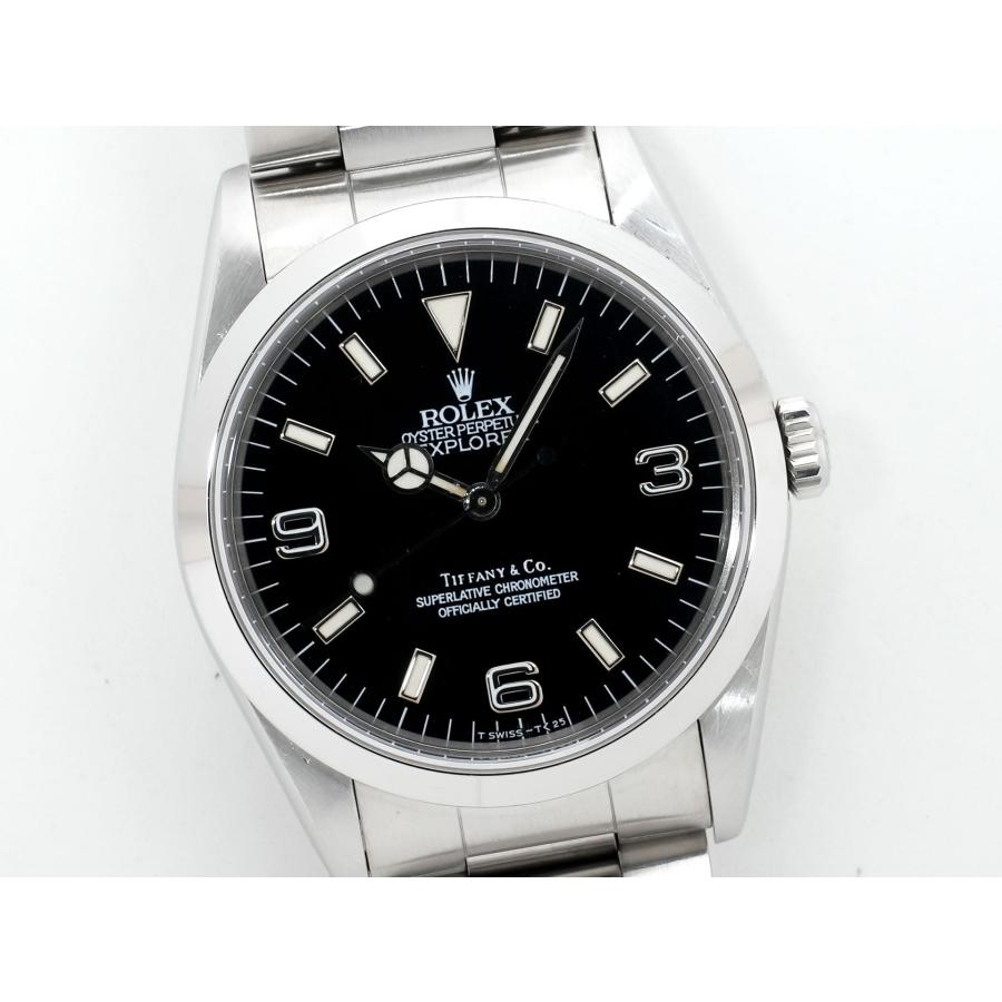 ロレックス エクスプローラーI Ref.14270 ステンレススチール ブラック文字盤 オイスターブレスレット | エクスプローラー（ROLEX） | 02