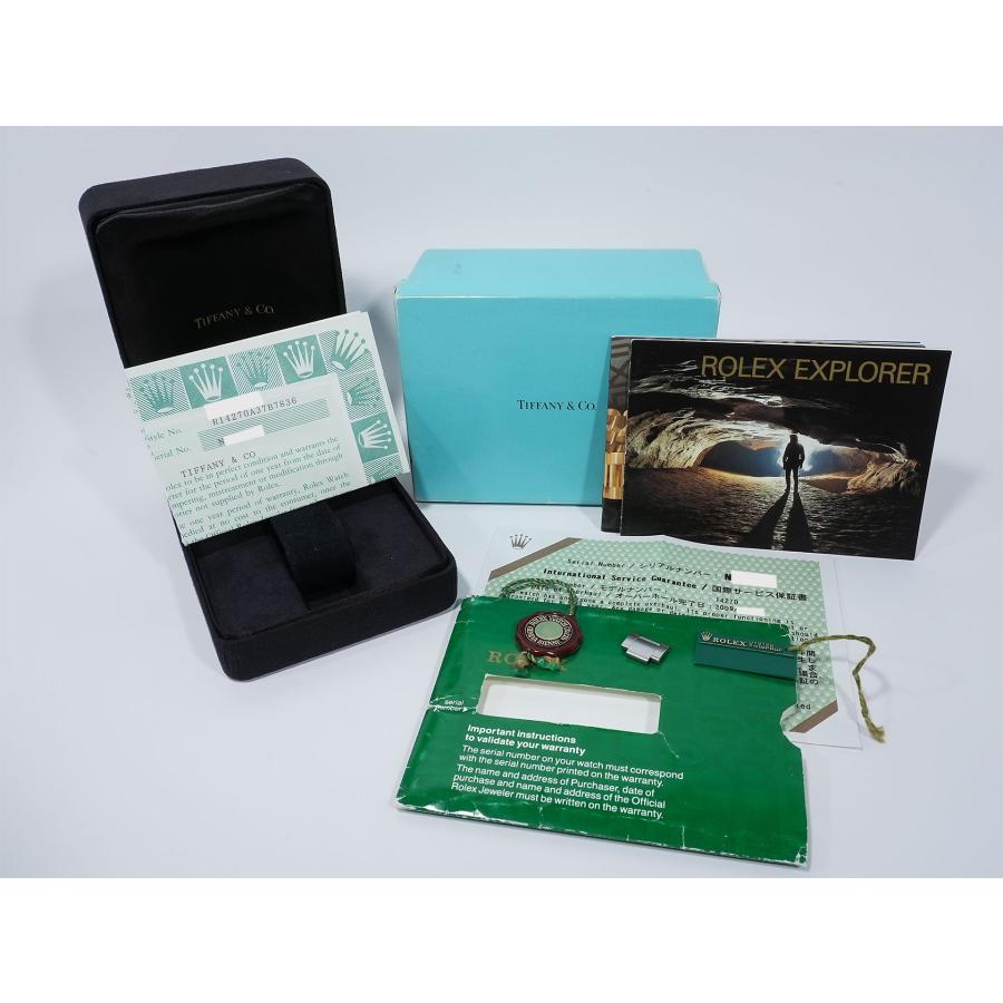 ロレックス エクスプローラーI Ref.14270 ステンレススチール ブラック文字盤 オイスターブレスレット | エクスプローラー（ROLEX） | 09