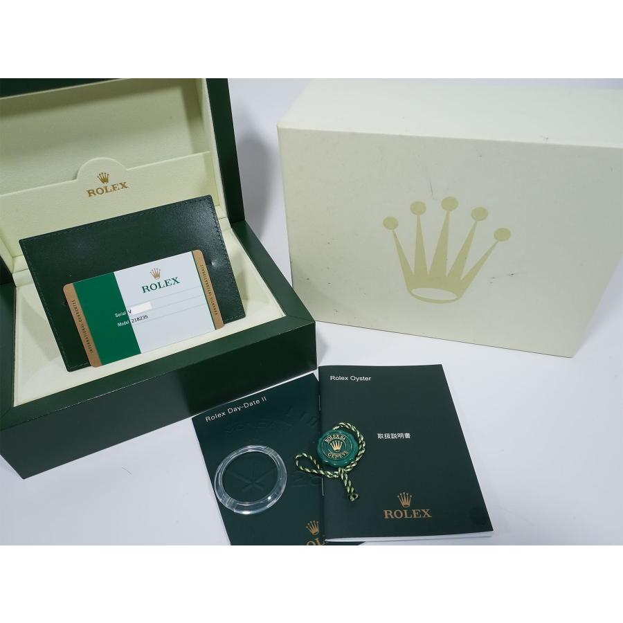 ロレックス デイデイトII Ref.218235 エバーローズゴールド チョコレート文字盤 | デイデイト | 09