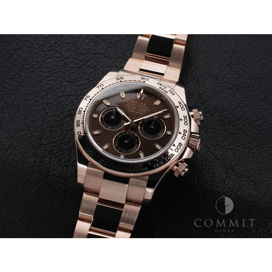ロレックス デイトナ Ref.116505 エバーローズゴールド チョコレートxブラック文字盤 | コスモグラフ デイトナ | 10