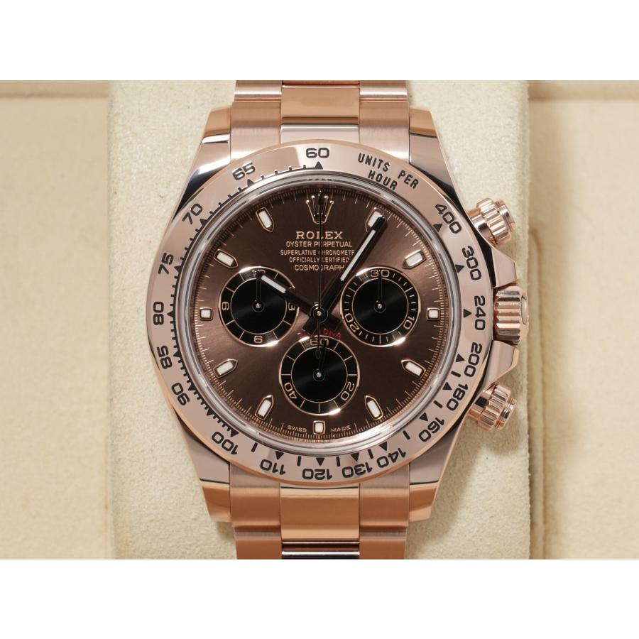 ロレックス デイトナ Ref.116505 エバーローズゴールド チョコレートxブラック文字盤 | コスモグラフ デイトナ | 01