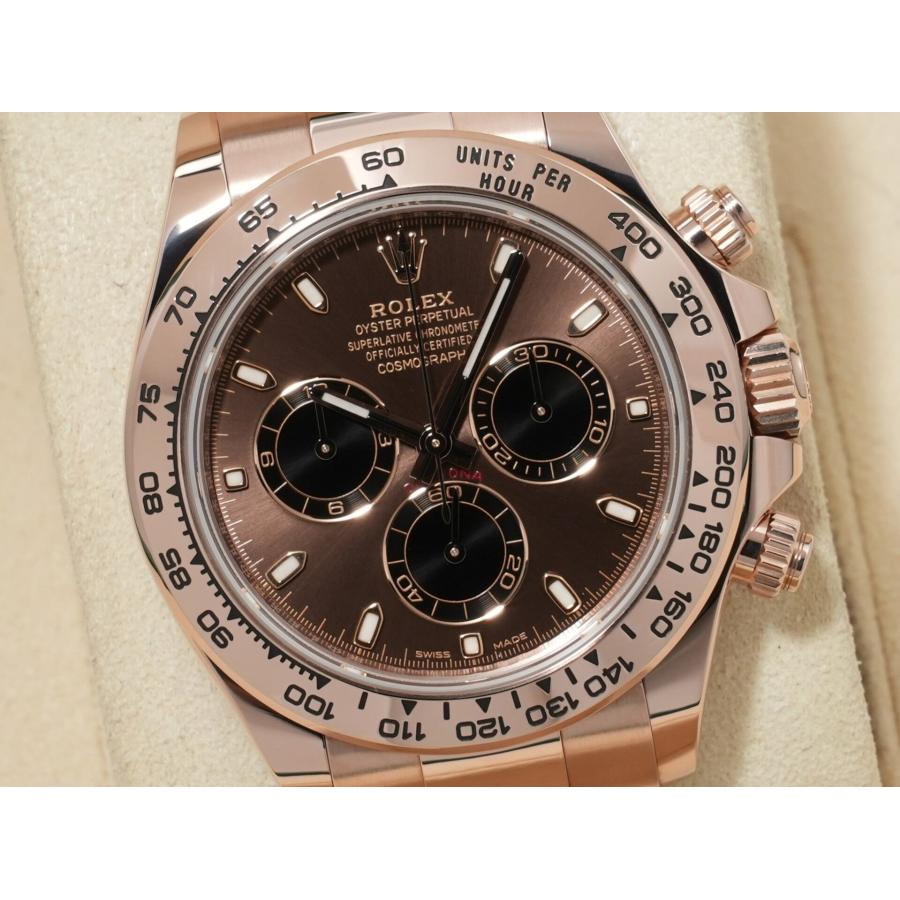 ロレックス デイトナ Ref.116505 エバーローズゴールド チョコレートxブラック文字盤 | コスモグラフ デイトナ | 02