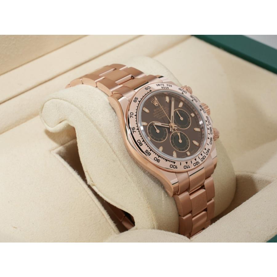 ロレックス デイトナ Ref.116505 エバーローズゴールド チョコレートxブラック文字盤 | コスモグラフ デイトナ | 04