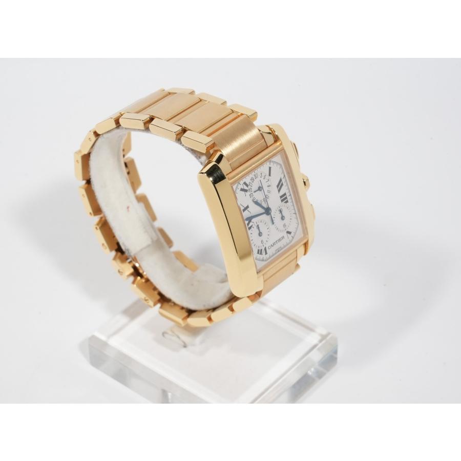 カルティエ タンクフランセーズ クロノリフレックス Ref.W50005R2 18Kイエローゴールド ホワイト文字盤 | Cartier | 04