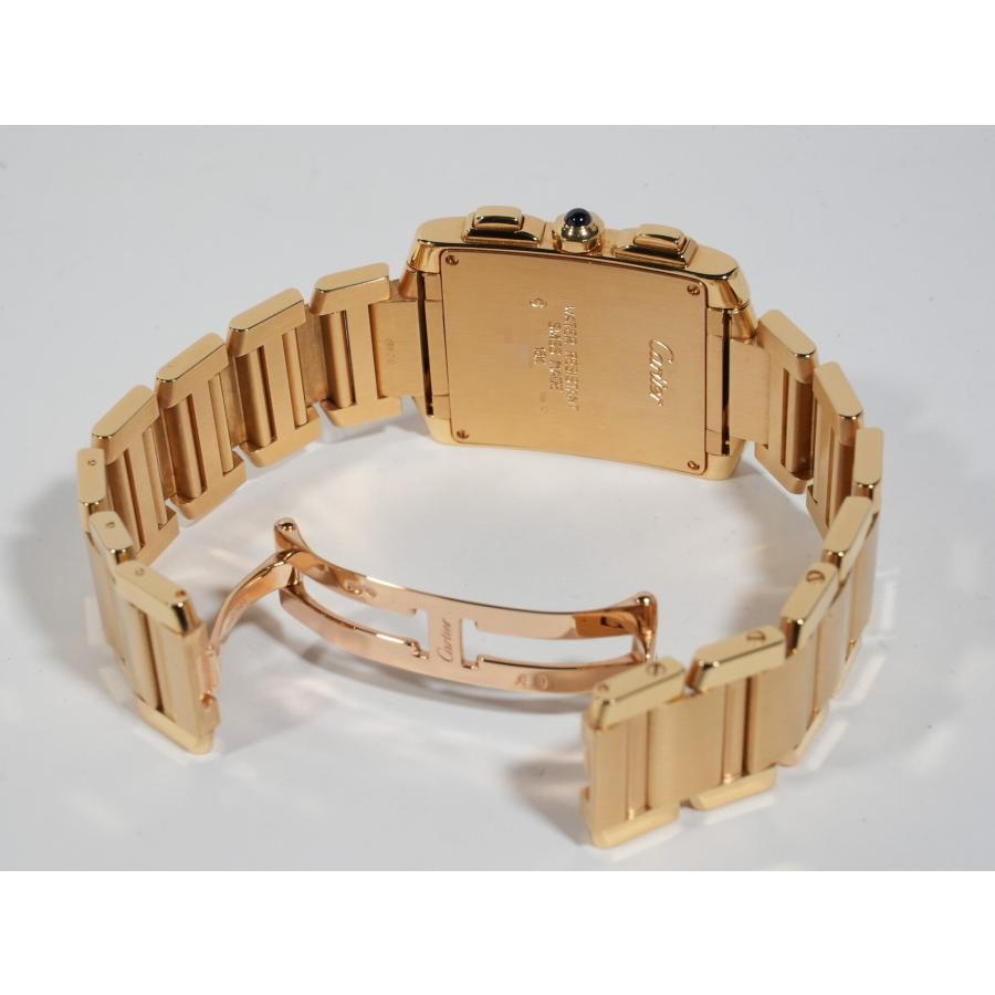カルティエ タンクフランセーズ クロノリフレックス Ref.W50005R2 18Kイエローゴールド ホワイト文字盤 | Cartier | 07