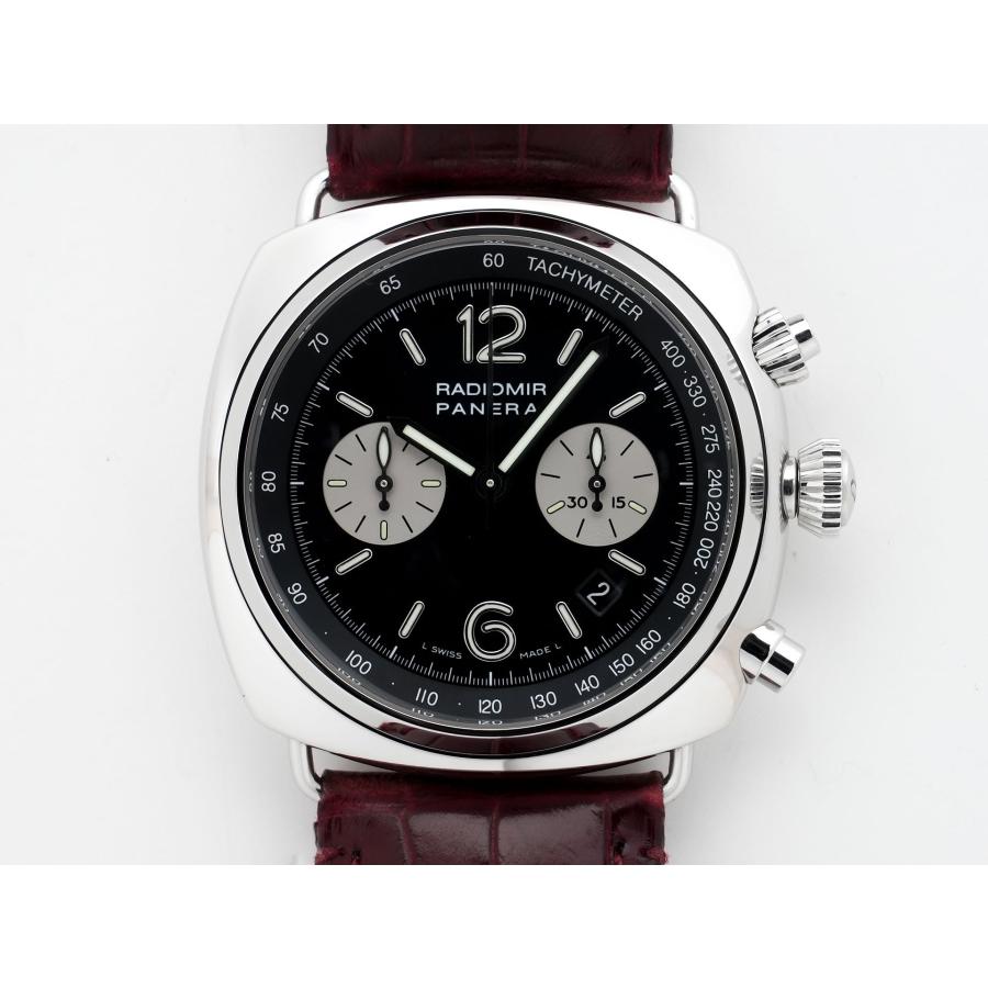 パネライ ラジオミール クロノグラフ Ref.PAM00163 ステンレススチール ブラック文字盤 | OFFICINE PANERAI | 01