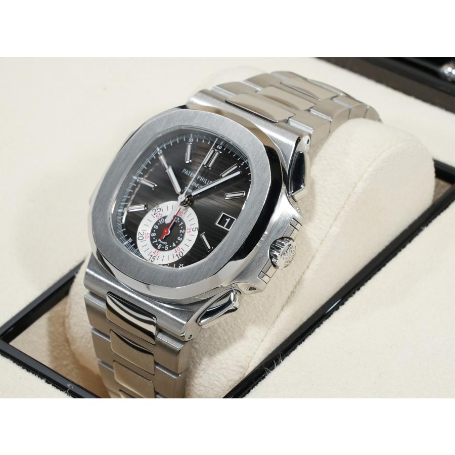 パテックフィリップ ノーチラス クロノグラフ TIFFANY＆CO. Ref.5980/1A-014 ステンレススチール ブラック文字盤 | ノーチラス | 03