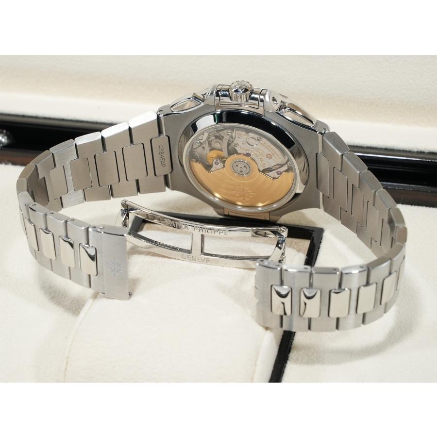 パテックフィリップ ノーチラス クロノグラフ TIFFANY＆CO. Ref.5980/1A-014 ステンレススチール ブラック文字盤 | ノーチラス | 07