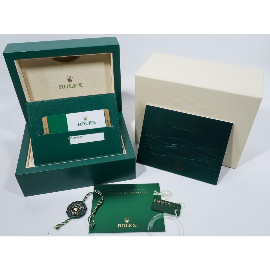 ロレックス GMTマスターII Ref.116710BLNR ステンレススチール ブラック文字盤 オイスターブレスレット | GMTマスター | 09