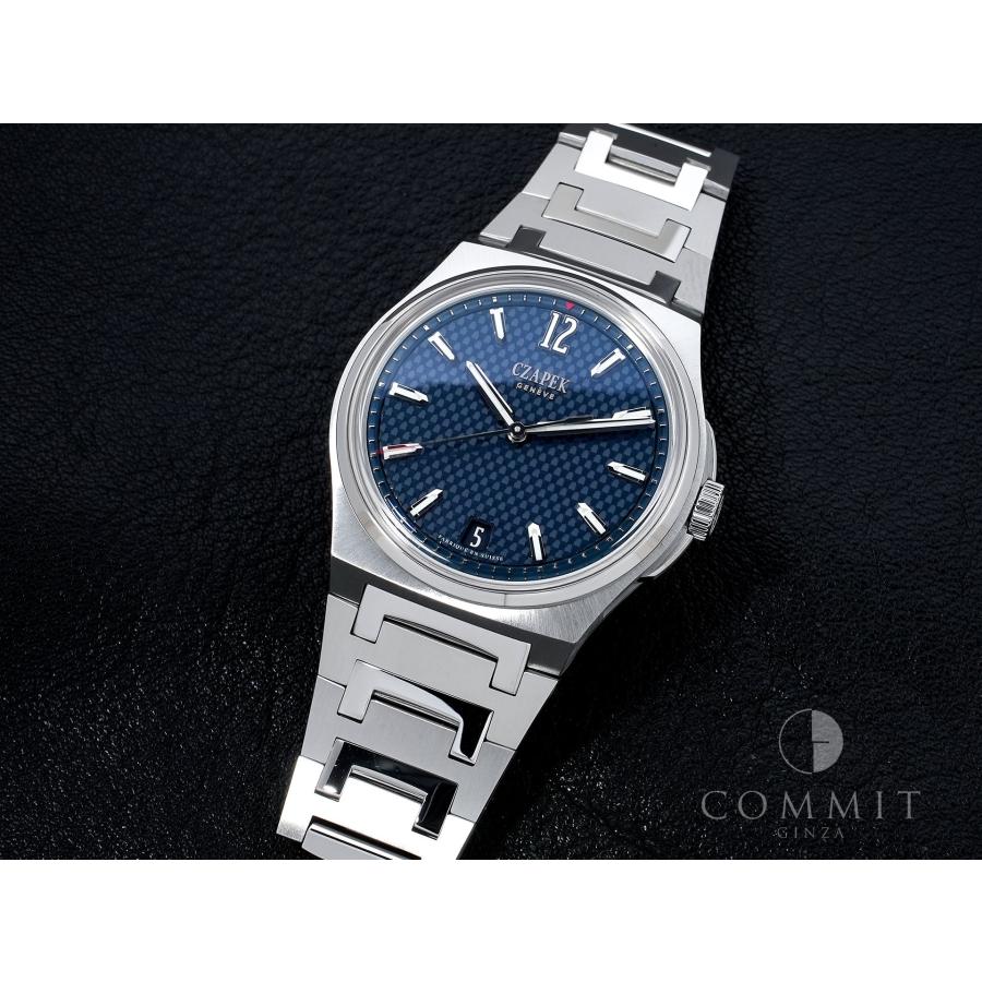 チャペック アンタークティック パサージュ ドゥ ドレーク Ref.- ステンレススチール ディープブルー文字盤 | CZAPEK | 10