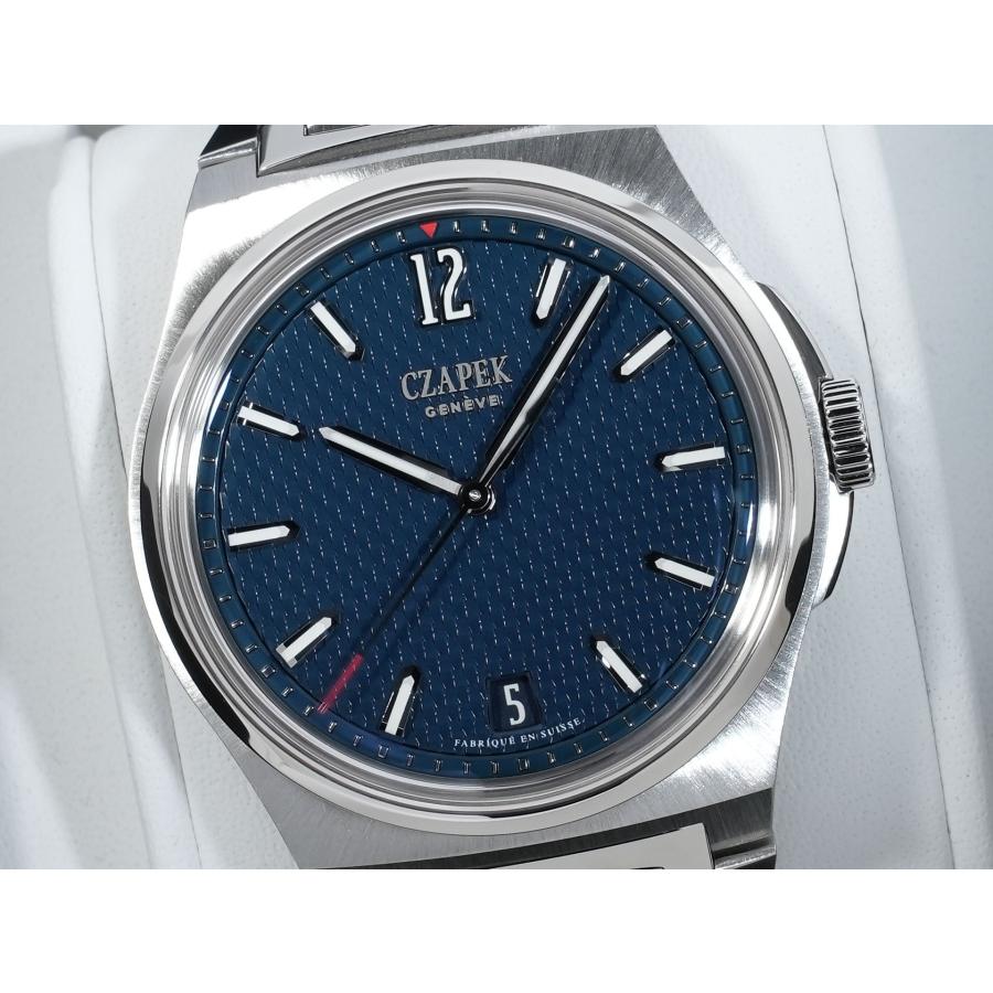 チャペック アンタークティック パサージュ ドゥ ドレーク Ref.- ステンレススチール ディープブルー文字盤 | CZAPEK | 02