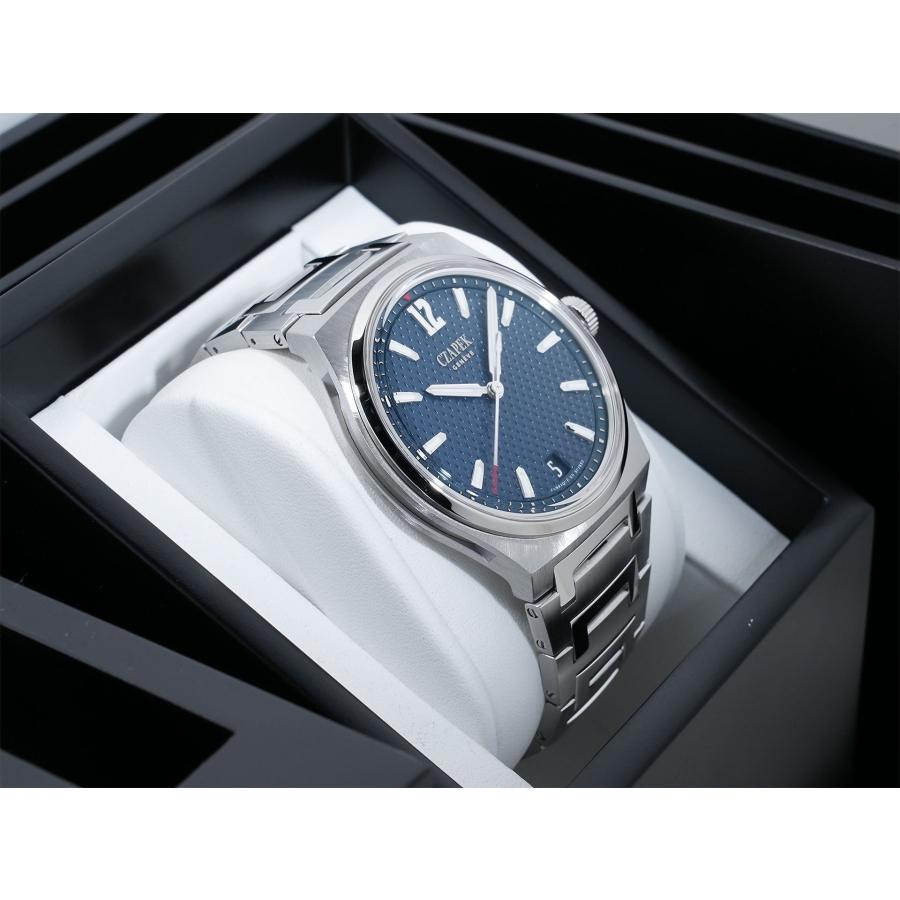 チャペック アンタークティック パサージュ ドゥ ドレーク Ref.- ステンレススチール ディープブルー文字盤 | CZAPEK | 04