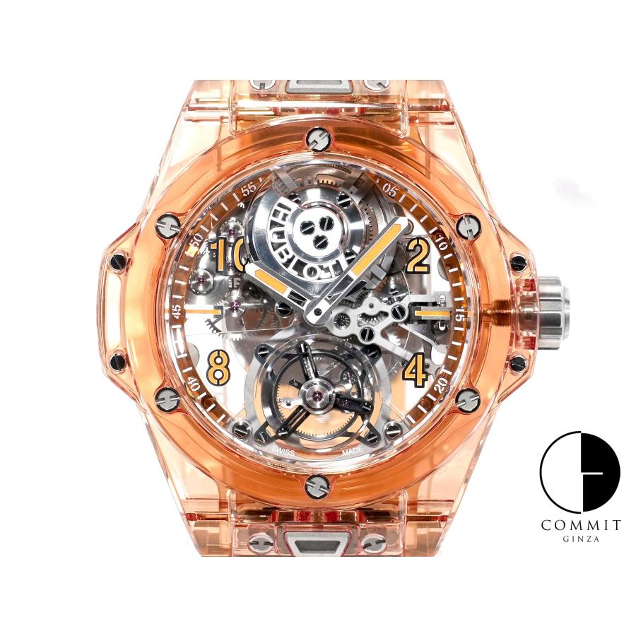 ウブロ ビッグ・バン トゥールビヨン オートマティック オレンジサファイア Ref.419.JO.0120.RT オレンジサファイア スケルトン文字盤 | HUBLOT