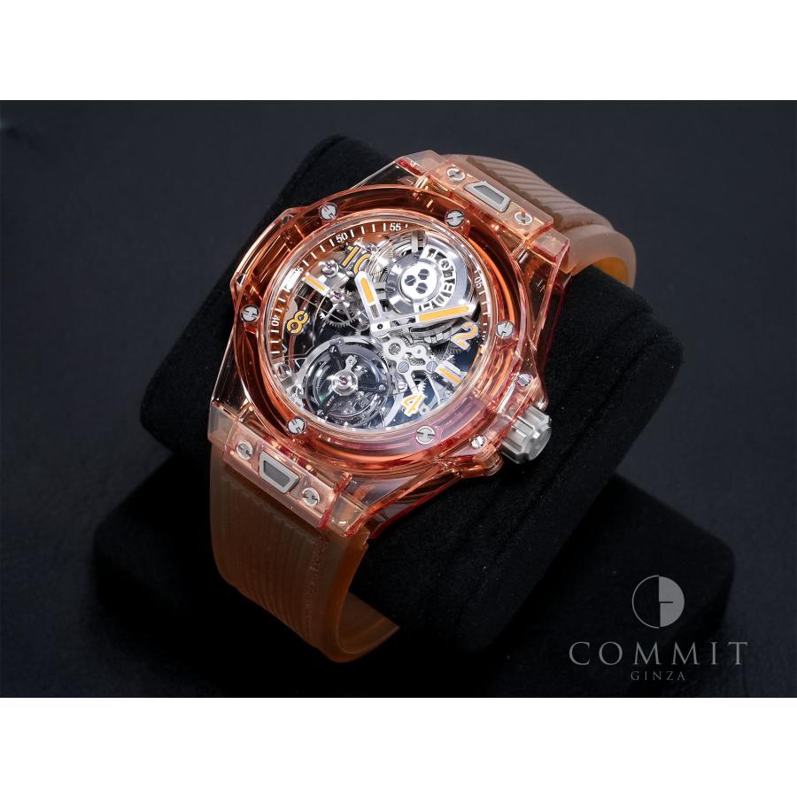 ウブロ ビッグ・バン トゥールビヨン オートマティック オレンジサファイア Ref.419.JO.0120.RT オレンジサファイア スケルトン文字盤 | HUBLOT | 10