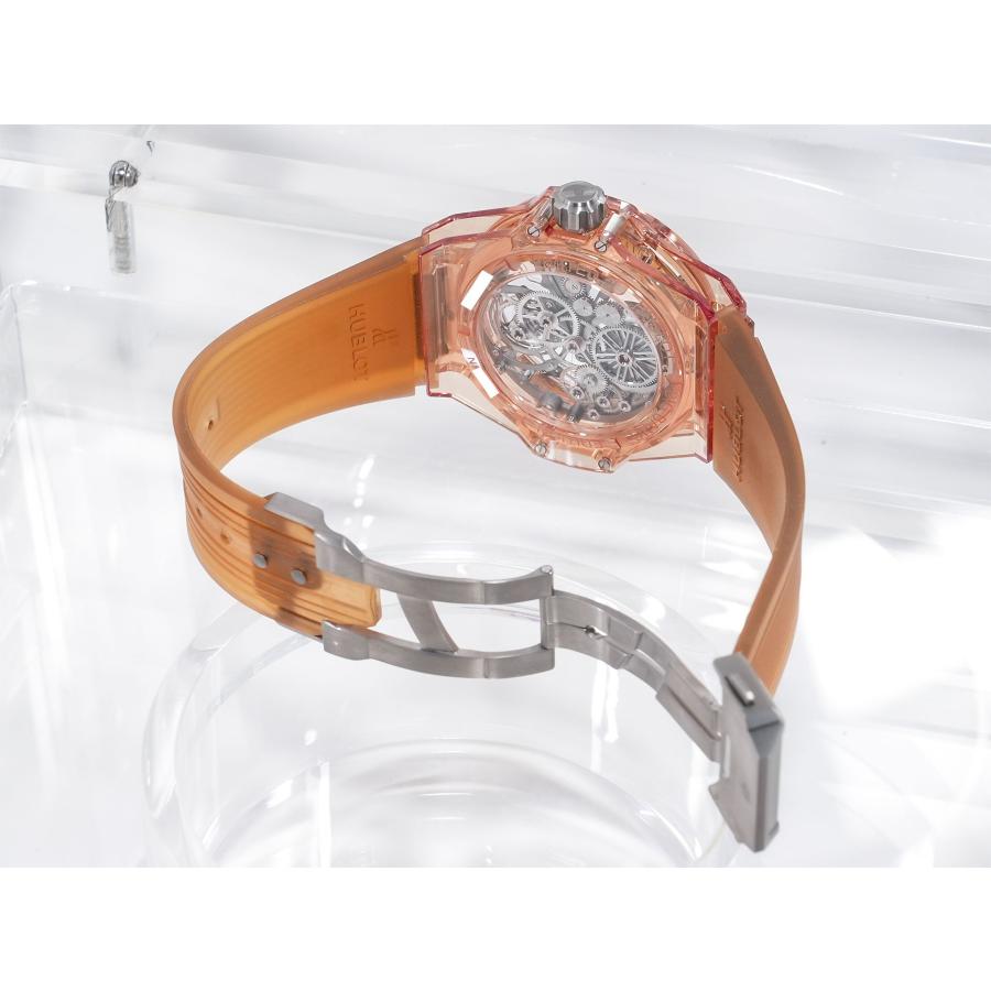 ウブロ ビッグ・バン トゥールビヨン オートマティック オレンジサファイア Ref.419.JO.0120.RT オレンジサファイア スケルトン文字盤 | HUBLOT | 07
