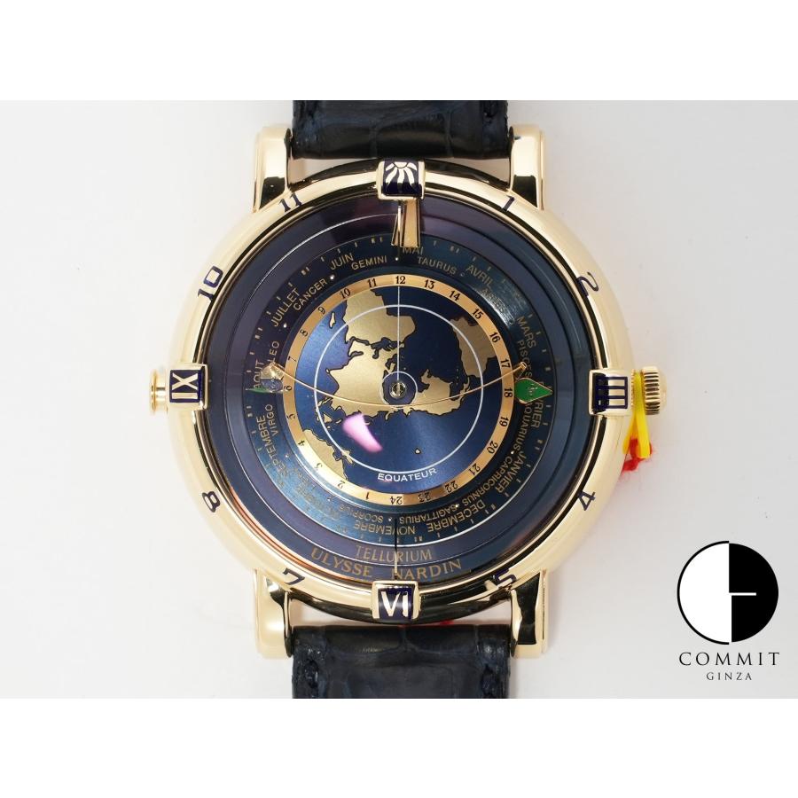 ユリスナルダン テリリウム ヨハネス ケプラー Ref.871-22 イエローゴールド ブルー文字盤 | ULYSSE NARDIN