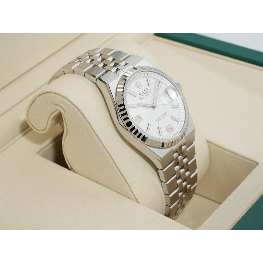 ロレックス ランドドゥエラー Ref.127234 ステンレススチール/ホワイトゴールド ホワイト文字盤 ジュビリーブレスレット | ROLEX | 04