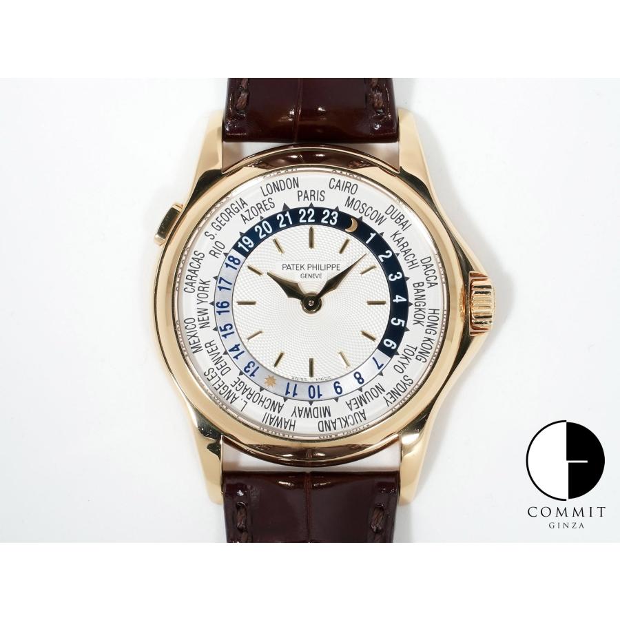 パテックフィリップ コンプリケーション ワールドタイム Ref.5110J-001 イエローゴールド シルバー文字盤 | PATEK PHILIPPE