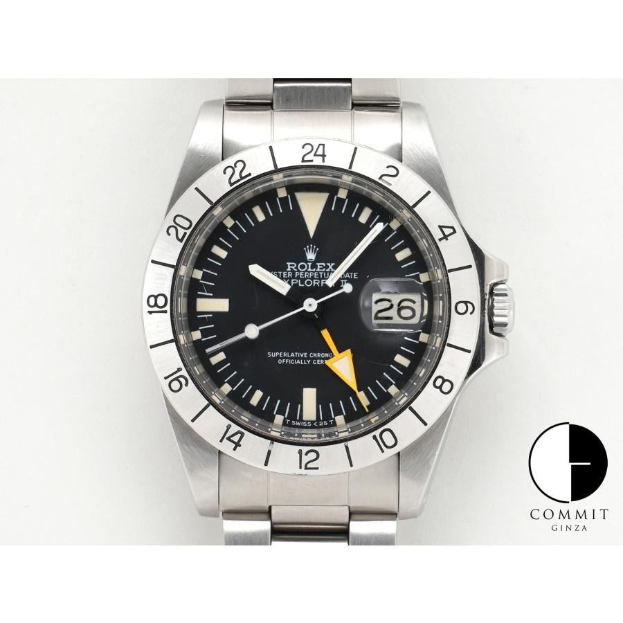 ロレックス エクスプローラーII Ref.1655 ステンレススチール ブラック文字盤 オイスターブレスレット | エクスプローラーII