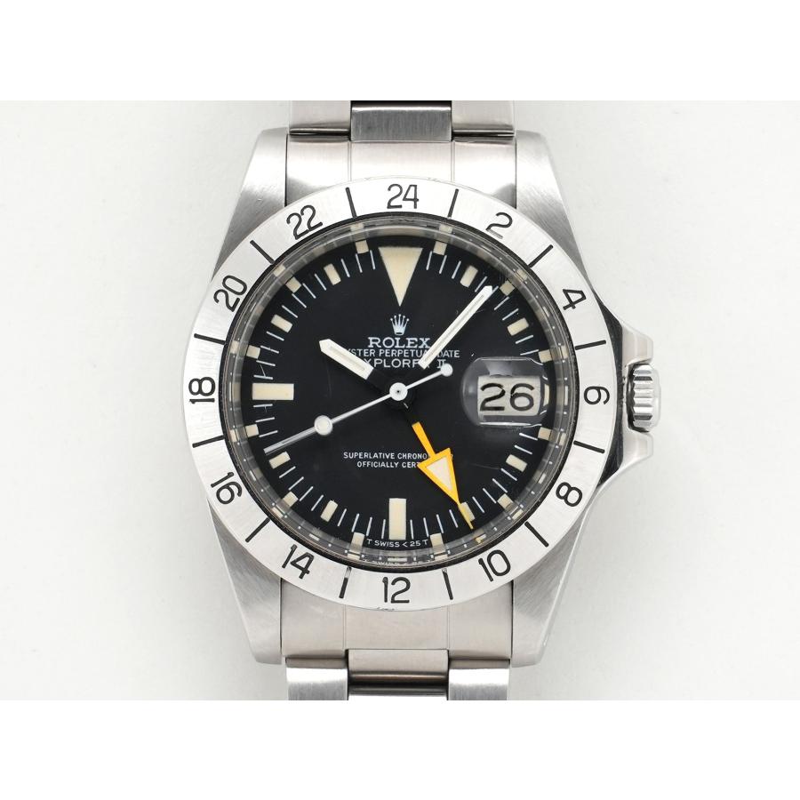 ロレックス エクスプローラーII Ref.1655 ステンレススチール ブラック文字盤 オイスターブレスレット | エクスプローラーII | 01